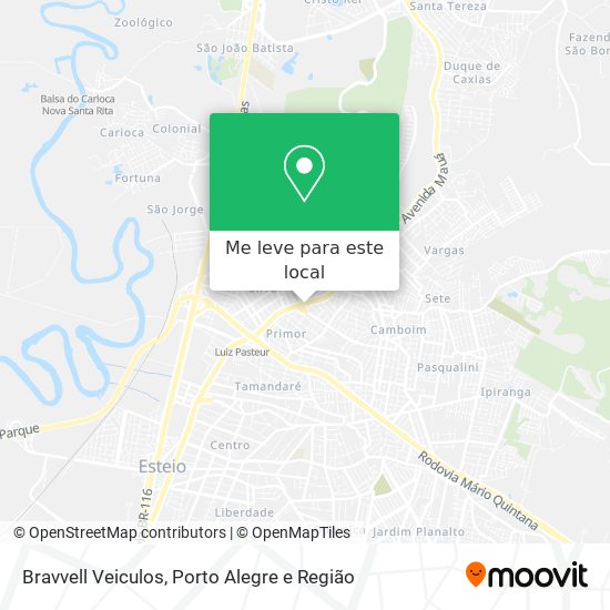 Bravvell Veiculos mapa