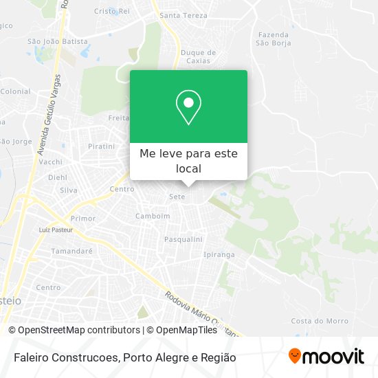 Faleiro Construcoes mapa