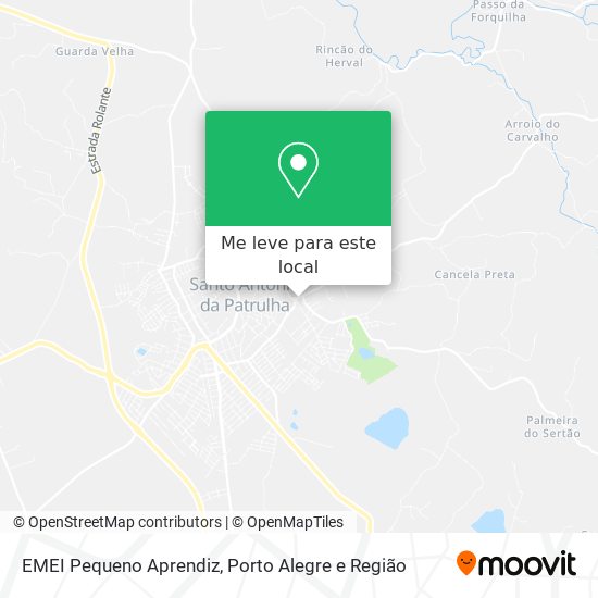 EMEI Pequeno Aprendiz mapa
