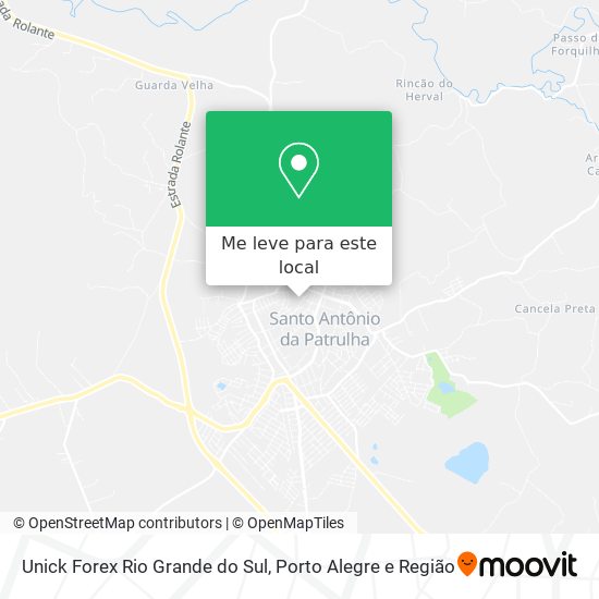 Unick Forex Rio Grande do Sul mapa