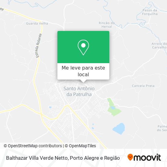 Balthazar Villa Verde Netto mapa