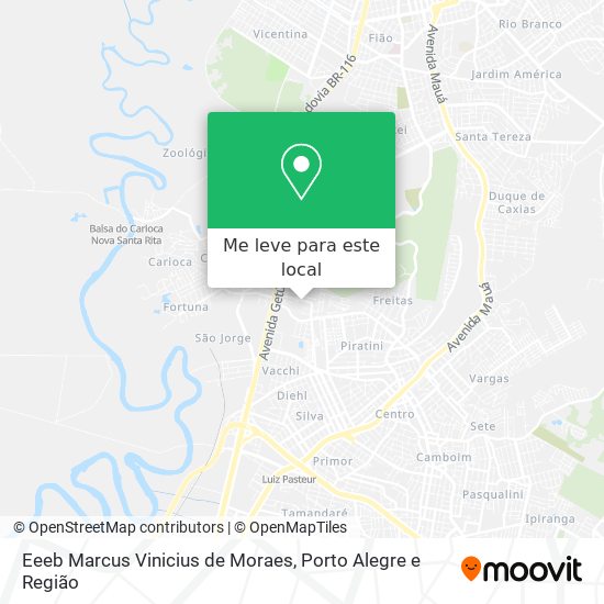 Eeeb Marcus Vinicius de Moraes mapa