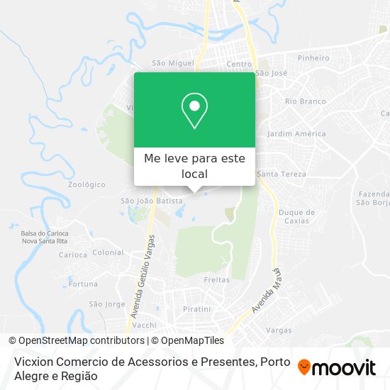 Vicxion Comercio de Acessorios e Presentes mapa