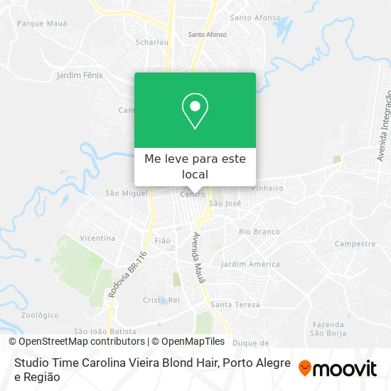 Studio Time Carolina Vieira Blond Hair mapa