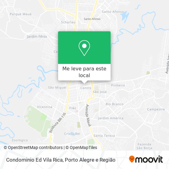Condominio Ed Vila Rica mapa