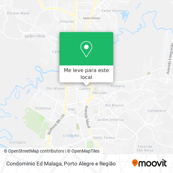 Condominio Ed Malaga mapa