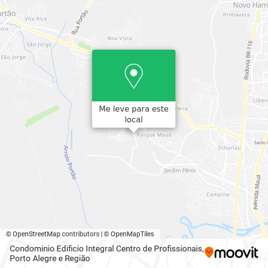 Condominio Edificio Integral Centro de Profissionais mapa