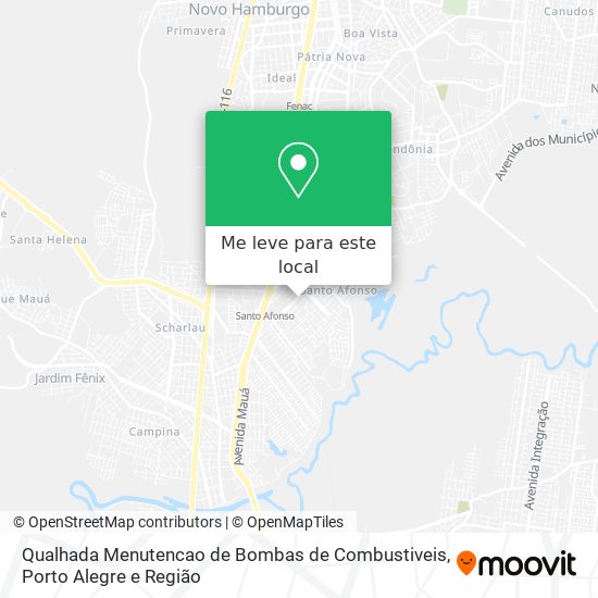 Qualhada Menutencao de Bombas de Combustiveis mapa