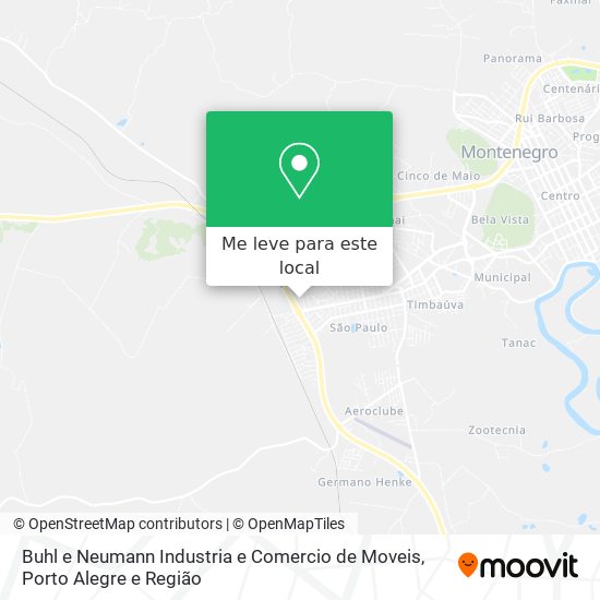 Buhl e Neumann Industria e Comercio de Moveis mapa