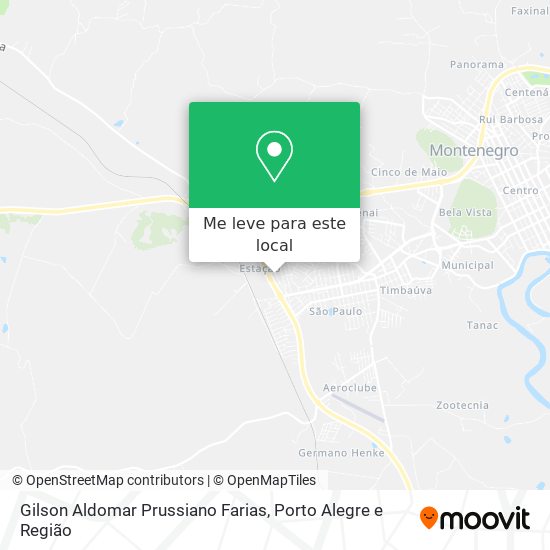 Gilson Aldomar Prussiano Farias mapa