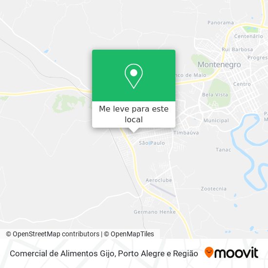 Comercial de Alimentos Gijo mapa