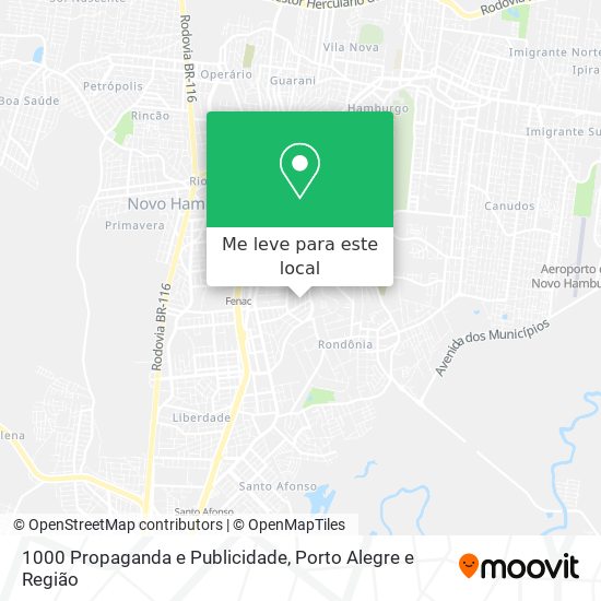 1000 Propaganda e Publicidade mapa