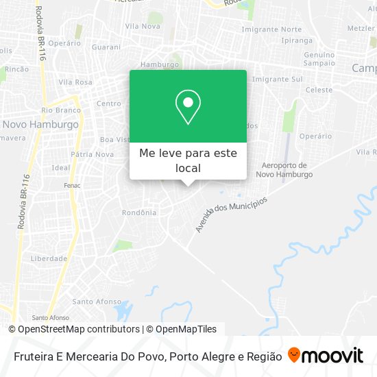 Fruteira E Mercearia Do Povo mapa