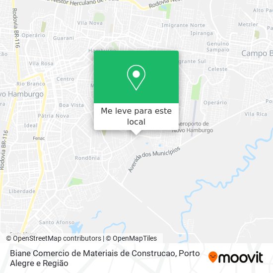 Biane Comercio de Materiais de Construcao mapa