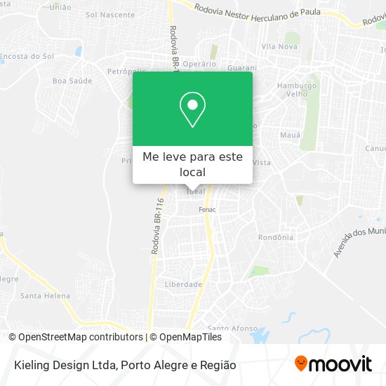 Kieling Design Ltda mapa