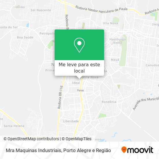 Mra Maquinas Industriais mapa