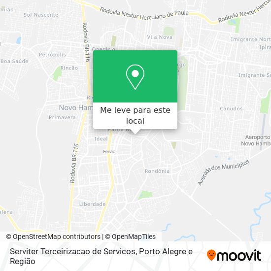 Serviter Terceirizacao de Servicos mapa