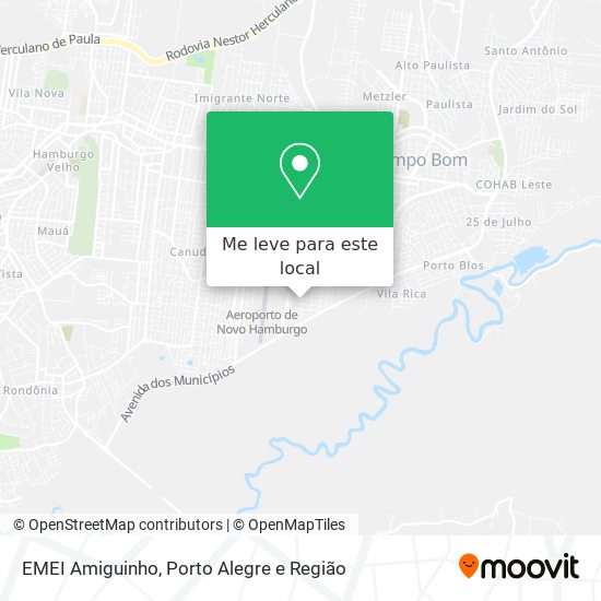 EMEI Amiguinho mapa