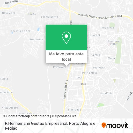 R.Hennemann Gestao Empresarial mapa