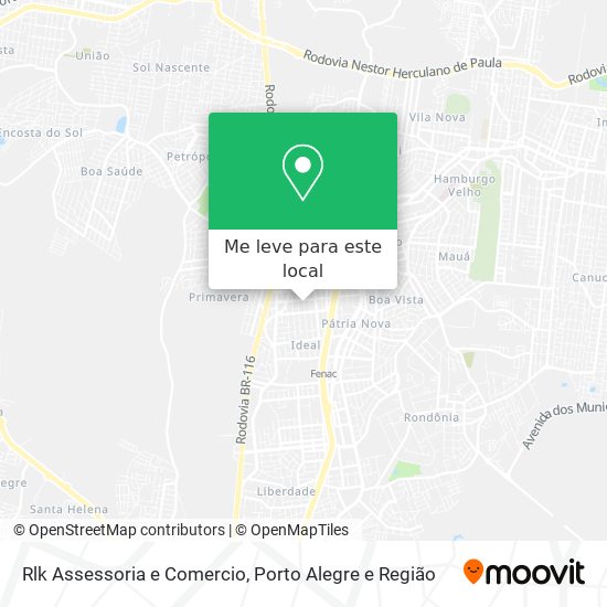 Rlk Assessoria e Comercio mapa