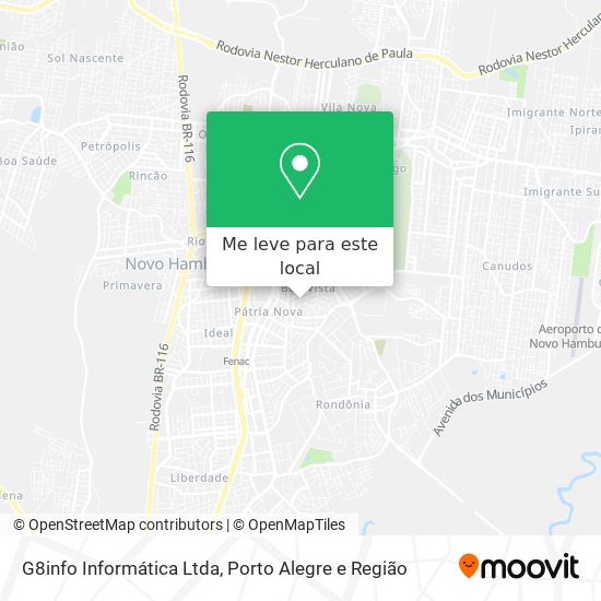 G8info Informática Ltda mapa