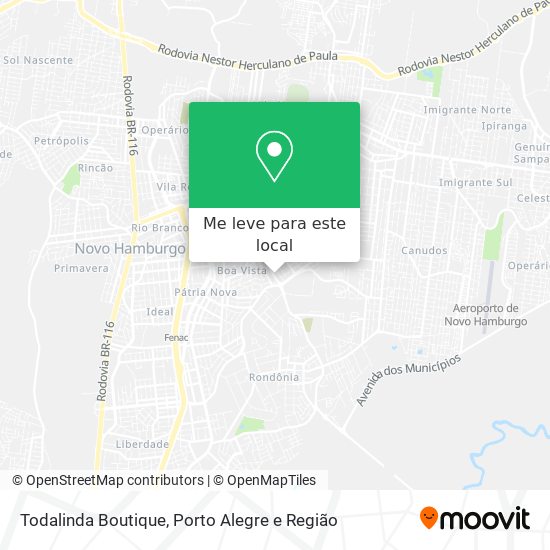 Todalinda Boutique mapa