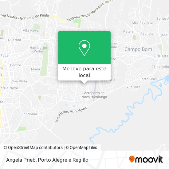 Angela Prieb mapa