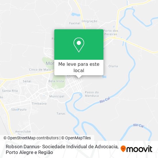 Robson Dannus- Sociedade Individual de Advocacia mapa