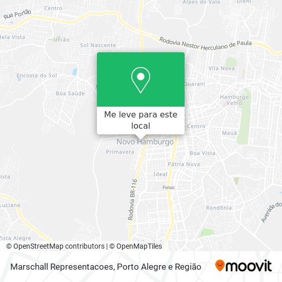Marschall Representacoes mapa