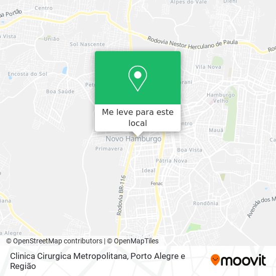 Clinica Cirurgica Metropolitana mapa