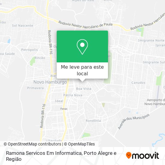 Ramona Servicos Em Informatica mapa