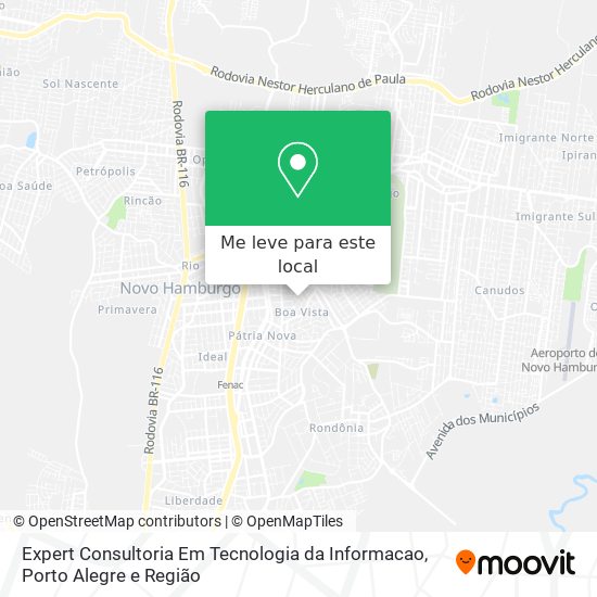 Expert Consultoria Em Tecnologia da Informacao mapa