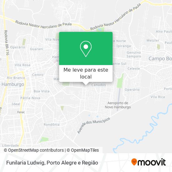 Funilaria Ludwig mapa