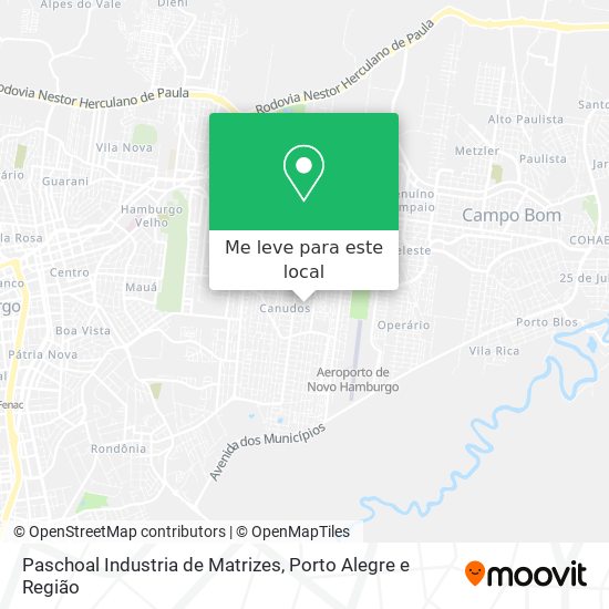 Paschoal Industria de Matrizes mapa