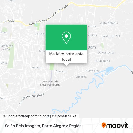 Salão Bela Imagem mapa