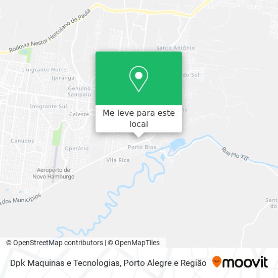 Dpk Maquinas e Tecnologias mapa