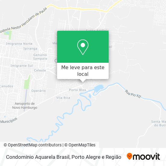 Condomínio Aquarela Brasil mapa