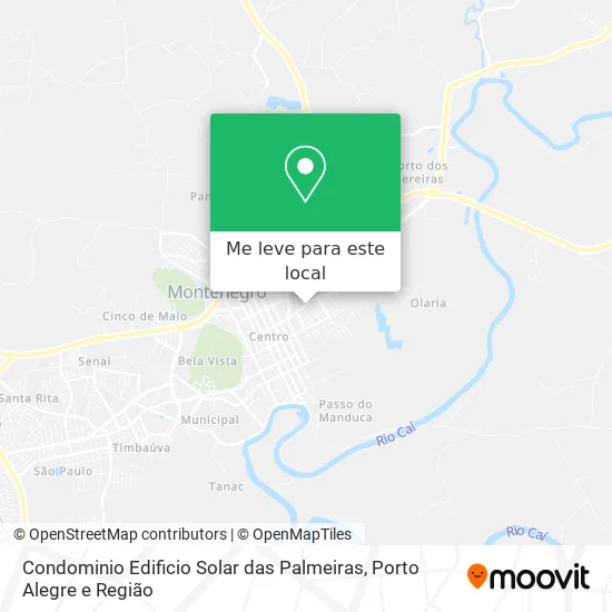 Condominio Edificio Solar das Palmeiras mapa