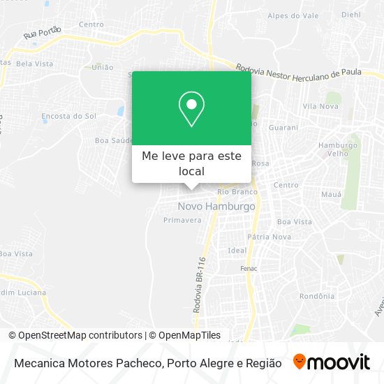 Mecanica Motores Pacheco mapa