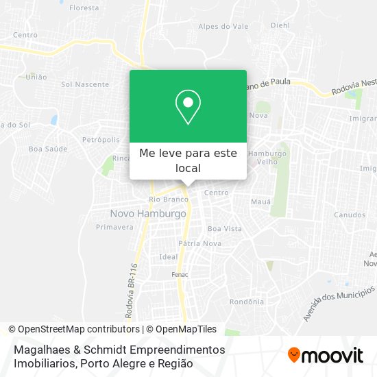 Magalhaes & Schmidt Empreendimentos Imobiliarios mapa