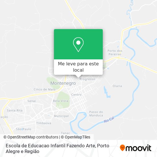Escola de Educacao Infantil Fazendo Arte mapa