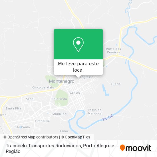 Transcelo Transportes Rodoviarios mapa