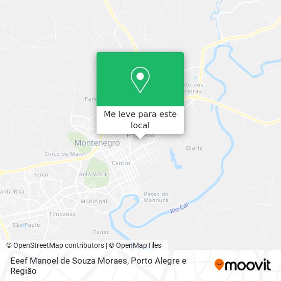 Eeef Manoel de Souza Moraes mapa