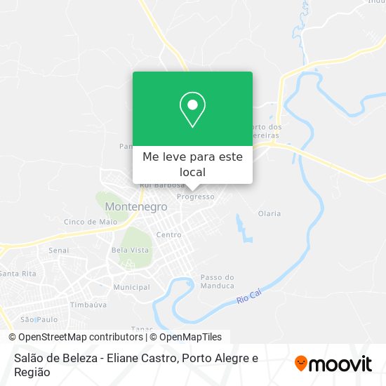 Salão de Beleza - Eliane Castro mapa