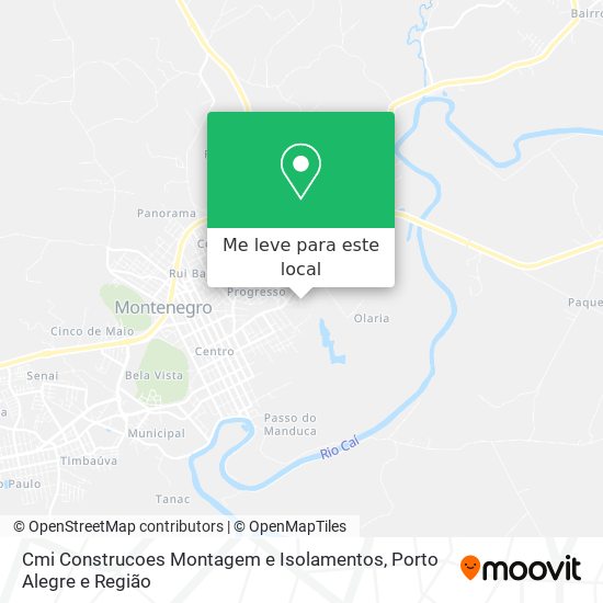 Cmi Construcoes Montagem e Isolamentos mapa