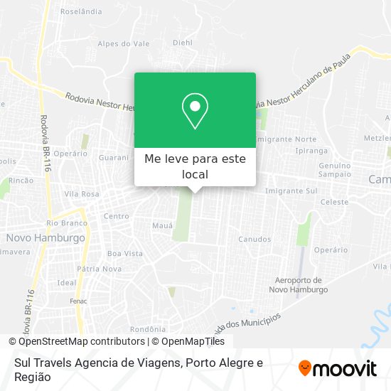 Sul Travels Agencia de Viagens mapa