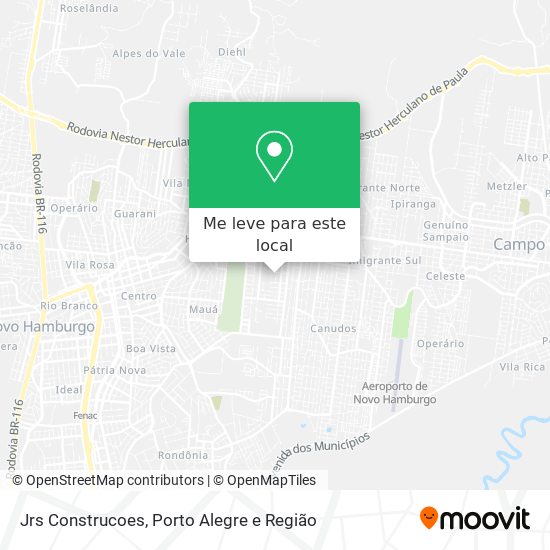Jrs Construcoes mapa
