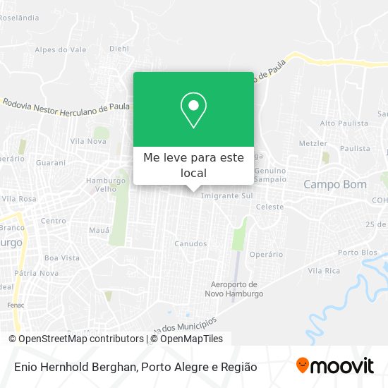 Enio Hernhold Berghan mapa
