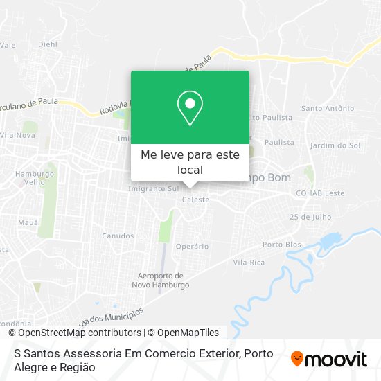 S Santos Assessoria Em Comercio Exterior mapa