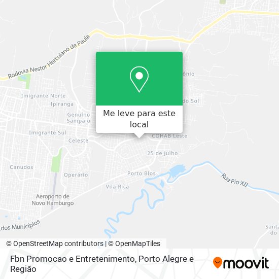 Fbn Promocao e Entretenimento mapa